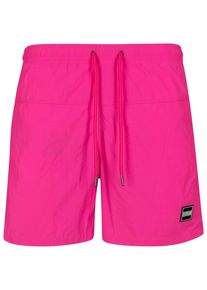Urban Classics Herren Badeshorts "Urban Classics Herren Block Swim Shorts", pink, Gr. M, 100% Polyamid, Badehosen