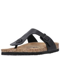 CRUZ Damen Sandale "Barns", Gr. 42, schwarz, Synthetik, casual, Schuhe, mit verstellbarem Zehentrennerriemen