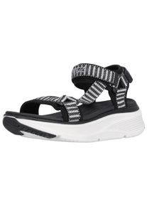CRUZ Damen Sandale "Findel", Gr. 41, schwarz-weiß, Synthetik, sportlich, Schuhe, mit praktischem Allwetterprofil