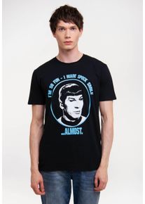 logoshirt Herren T-Shirt "Star Trek - Spock - Im So Fun", schwarz, Gr. XXL, bedruckt, 100% Baumwolle, Shirts, mit witzigem Spock-Print