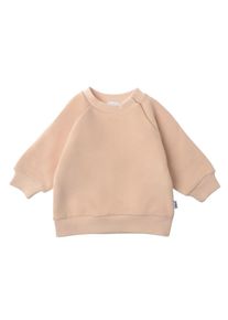 Liliput Herren Sweatshirt "beige", beige, Gr. 86, unifarben, 80% Baumwolle, 20% Polyester, Sweatshirts, mit elastischen Rippbündchen
