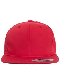 Flexfit Baby Flex Cap "Flexfit Snapback Pro-Style Twill Snapback Youth Cap", rot, casual, Gr. 1, unifarben, 60% Baumwolle, 40% Polyester, Caps