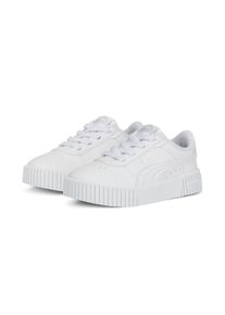 Puma Kinder Sneaker "Carina 2.0 AC Sneakers Mädchen", Gr. 27, grau, Obermaterial: Synthetik, Textil; Futter: Textil; Innensohle: Textil; Laufsohle: