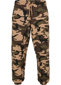 Urban Classics Herren Stoffhose "Urban Classics Herren Basic Camo Sweatpants 2.0", grün, Gr. XXS, 80% Baumwolle, 20% Polyester, Hosen