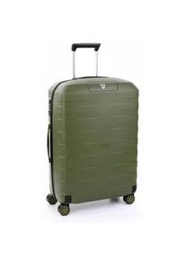 Koffer Roncato "Trolley BOX 4.0 M" Gr. B/H/T: 44cm x 64cm x 27cm 73 l, grün (military gre) Koffer Reisegepäck, Aufgabegepäck, Volumenerweiterung, TSA Schloss