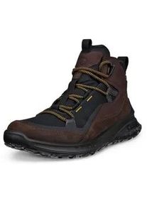 Schnürboots Ecco "ULT-TRN M" Gr. 44, braun (dunkelbraun-schwarz) Herren Schuhe Outdoorschuh, Wanderschuh, Winterboots mit wasserdichter Membran