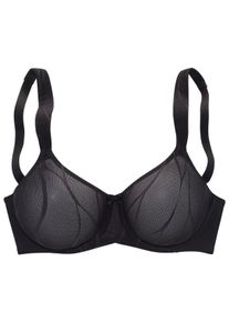 Nuance Große Größen Minimizer-BH Gr. 80C schwarz für Damen