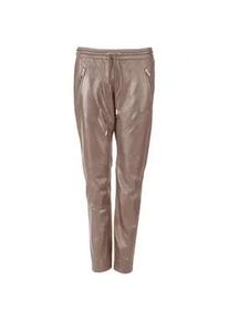 Lederhose JCC "3102153" Gr. 46, Normalgrößen, grau (taupe) Damen Hosen