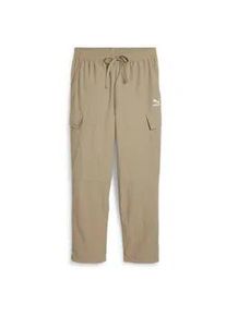 Sporthose Puma "Classics Cargohose Herren" Gr. L, Normalgrößen, beige (oak branch beige) Herren Hosen