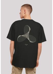 F4NT4STIC Herren T-Shirt "Geometrics", schwarz, casual, Gr. 4XL, Obermaterial: 100% Baumwolle, Shirts, Print