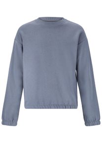 Endurance Herren Sweatshirt "Castall", grau, casual, Gr. 152, unifarben, 100% Polyester, Sweatshirts, mit elastischen Ärmelbündchen