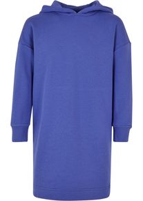 Urban Classics Mädchen Shirtkleid "Urban Classics Damen Girls Oversized Terry Hoody Dress", lila, klassisch, Gr. 110, unifarben, 65% Baumwolle, 35%