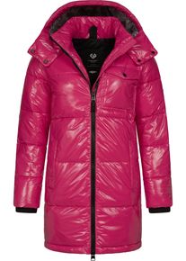 Ragwear Damen Wintermantel "Roobie Long", pink, Gr. XXL, Obermaterial: 100% Nylon, Innenfutter: 100% Polyester, Wattierung: 100% Polyester, Mäntel,