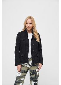 Brandit Damen Allwetterjacke "Brandit Damen Ladies Britannia Jacket", schwarz, casual, Gr. XXXL, unifarben, 100% Baumwolle, Jacken