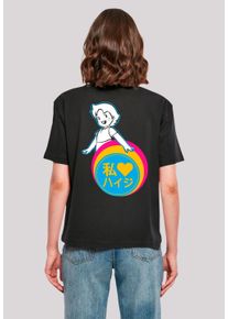 F4NT4STIC Damen T-Shirt "Heidi Kopf Motiv Heroes of Childhood", schwarz, casual, Gr. XXL, Obermaterial: 100% Baumwolle, Shirts, Nostalgie, Retro,