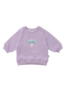 Liliput Herren Sweatshirt "Pilz", lila, Gr. 74, bedruckt, 80% Baumwolle, 20% Polyester, Sweatshirts, mit lässigem Pilz-Print