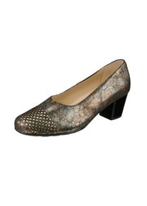 Damen Pumps "Tina", Lei by tessamino, Gr. 35, schwarz, Leder, elegant, Schuhe, mit attraktiven Lochungen
