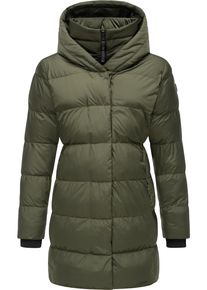 Ragwear Damen Kurzmantel "Niara", grün, modisch, Gr. S, Außenmaterial: 100% Polyester, Innenfutter: 100% Polyester, Wattierung: 100% Polyester,