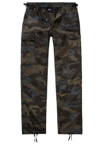 Brandit Damen Cargohose "Brandit Damen Ladies BDU Ripstop Trouser", grün, Gr. 34, 100% Baumwolle, Hosen