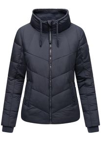 Navahoo Damen Steppjacke "Liebesfee 14", blau, modisch, Gr. XXL, Obermaterial: 100% Polyester (recycelt), Futter: 100% Polyester (recycelt),