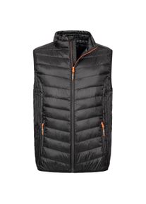 LPO Herren Steppjacke "GILMOUR VEST VII MEN", schwarz, sportlich, Gr. XXL, 100% Polyester, Jacken, auch in Großen Größen erhältlich