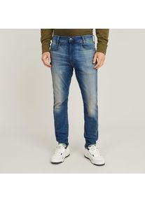 G-Star Raw G-STAR Herren 5-Pocket-Jeans "D-Staq 3D Slim", blau, casual, Gr. 33, Denim/Jeans, Obermaterial: 92% Baumwolle, 7% Elastomultiester, 1% Elasthan,