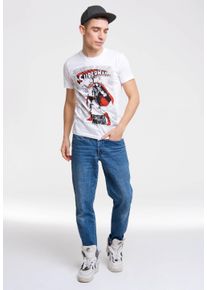 logoshirt Herren T-Shirt "SUPERMAN KRYPTONITE", bunt, casual, Gr. XL, bedruckt, 100% Baumwolle, Shirts, mit coolem Frontdruck