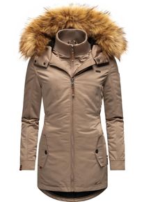 Marikoo Damen Wintermantel "Sanakoo", grau, modisch, Gr. L, Oberstoff: 100% Polyester, Futter: 100% Polyester, Wattierung: 100% Polyester,