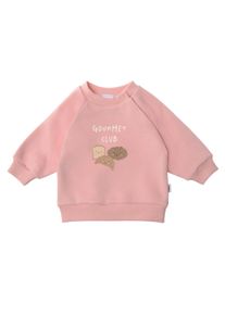 Liliput Herren Sweatshirt "Gourmet Club", rosa, Gr. 86, bedruckt, 80% Baumwolle, 20% Polyester, Sweatshirts, mit niedlichem Frontprint