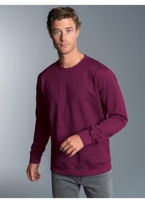 TRIGEMA Herren Sweatshirt "TRIGEMA Sweatshirt", rot, Basic, Gr. XL, 70% Baumwolle, 30% Polyester, Sweatshirts