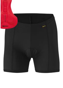 Gonso Damen Fahrradhose "Sitivo U W", schwarz, Gr. 46, 92% Polyamid, 8% Elastan, Hosen, Damen Fahrradunterhose, atmungsaktive Radhose mit