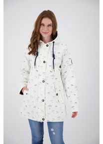 DEPROC Active Damen Regenjacke "Friesennerz HALIFAX UMBRELLA", weiß, casual, Gr. 42, Obermaterial: 100% Polyurethan; Futter: 100% Polyester, Jacken,