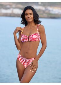 feel good Damen Balconette-Bikini, rosa, Gr. 38, Elasthan, Polyamid, Bikini-Sets