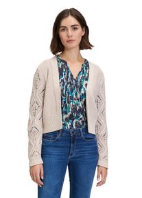 BETTY & CO BETTY & CO Damen Strickjacke "Betty & Co Grobstrickjacke ohne Verschluss", beige, casual, Gr. 46, Strick, Obermaterial: 100% Baumwolle.,