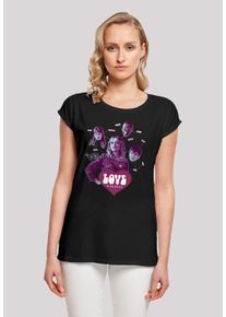 F4NT4STIC Damen T-Shirt "Sex Education Love Mindmaps", schwarz, casual, Gr. 4XL, Obermaterial: 100% Baumwolle, Shirts, Premium Qualität