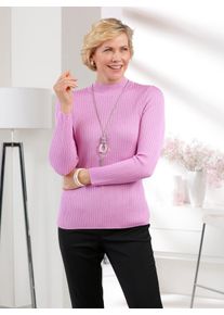 CLASSIC Damen Strickpullover "Pullover", lila, Gr. 38, unifarben, 65% Viskose, 35% Baumwolle, Pullover