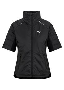 Ziener Damen Funktionsweste "NAVAJA", schwarz, Gr. 44, Obermaterial: 1. 100% Polyester; 2. 80% Polyamid, 10% Wolle, 10% Elasthan;Futter: 100%