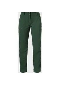 Schöffel Outdoorhose SCHÖFFEL "Pants Ascona Warm L" Gr. 44, Normalgrößen, grün (6965 - grün) Damen Hosen