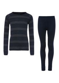 Odlo Active Warm Wäscheset Kinder - blau - Gr. 116