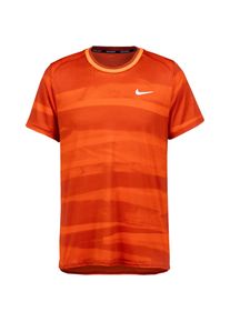 Nike Advantage Tennisshirt Herren - orange - Gr. S - Polyester/Elastan