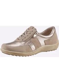 Schnürschuh Caprice Gr. 41, grau (taupe) Damen Schuhe