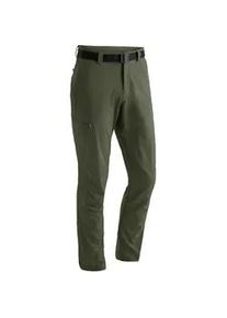 Funktionshose Maier Sports "Torid slim" Gr. 23, Kurzgrößen, grün (moosgrün) Herren Hosen Wanderhose, atmungsaktive Outdoor-Hose, 4 Taschen, Slim Fit