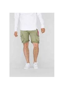 Shorts Alpha Industries "Alpha Industries Men - Crew Short" Gr. 33, Normalgrößen, grün (light olive) Herren Hosen