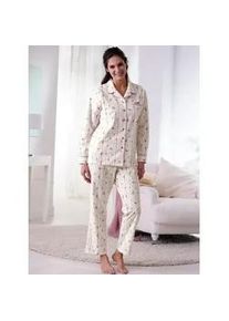 wäschepur Schlafanzug WÄSCHEPUR Gr. 36/38, rosa (weiß, rosé) Damen Homewear-Sets