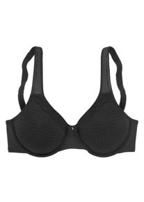 Nuance Große Größen Minimizer-BH Gr. 85C schwarz für Damen