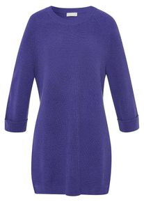 include - Long-Pullover, lila, Gr. 36 / S - Schurwolle