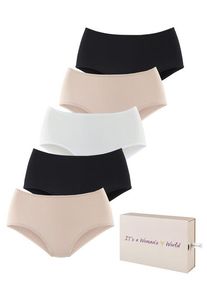 Lascana Taillenslip mehrfarbig Gr. 32/34 für Damen. Körpernah. Nachhaltig.