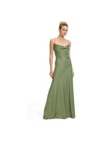 Abendkleid Vera Mont "Vera Mont mit Wasserfallausschnitt" Gr. 34, Normalgrößen, grün (autumn green) Damen Kleider Rückenfrei