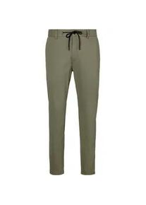 Chinohose BOSS ORANGE "Chino-Tapered-DS-1" Gr. 32, Länge 34, grün (open grün349) Herren Hosen mit Kordelzug