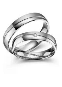 Verlobungsring MARRYA "Titan Ringe Trauringe Eheringe Partnerringe" Fingerringe Gr. 66, Titan, silberfarben (damen ring, silber) Damen